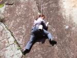 hazel carr climbing aubazine 2006